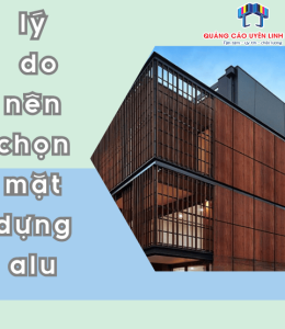 Mặt dựng trang trí Alu – Giải pháp thẩm mỹ cho mặt tiền cửa hàng